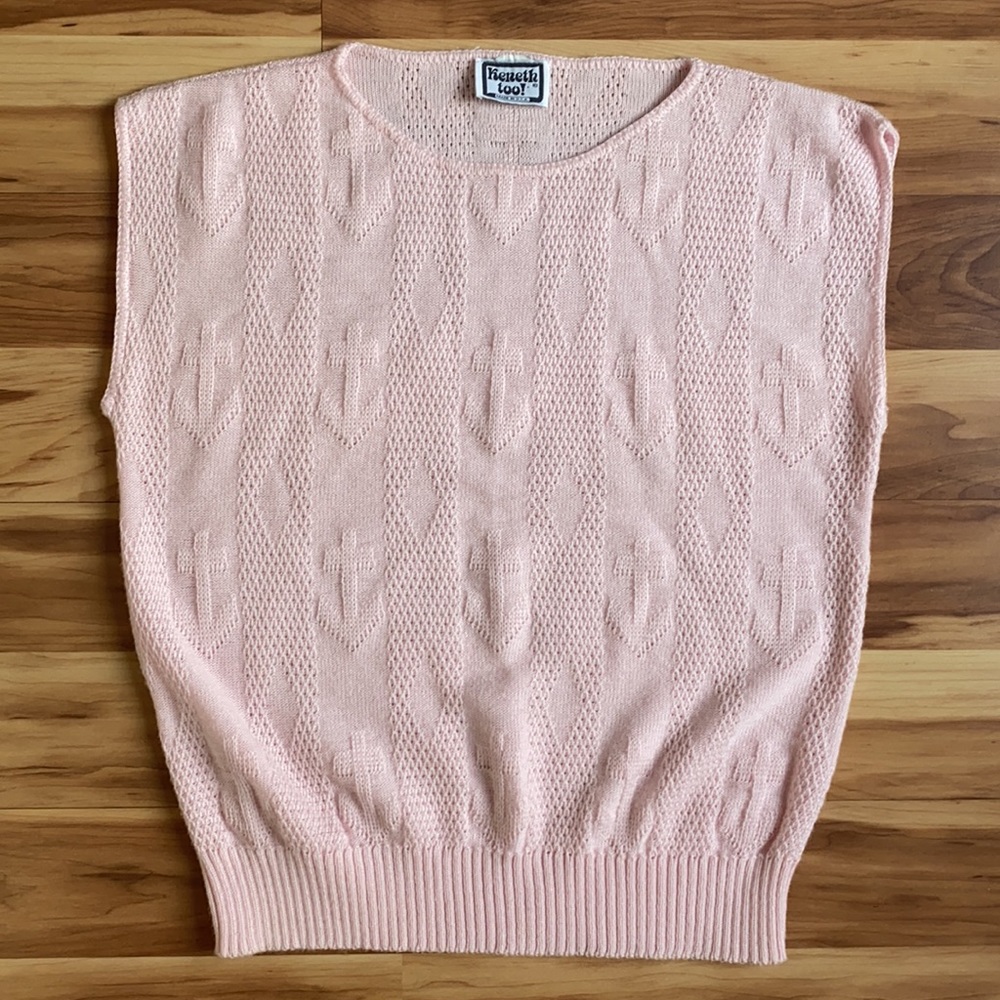 KENNETH TOO! Vintage anchor design blouse